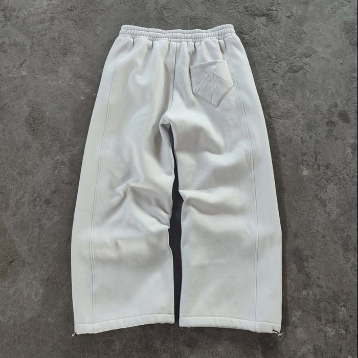 Casual Baggy Pants With Elastic