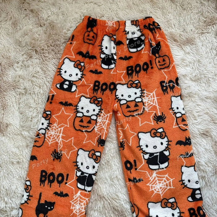 Hello Kitty Patterned Comfy Pajamas