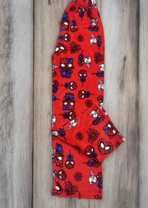 Hello Kitty Spider Man Loose Pajamas