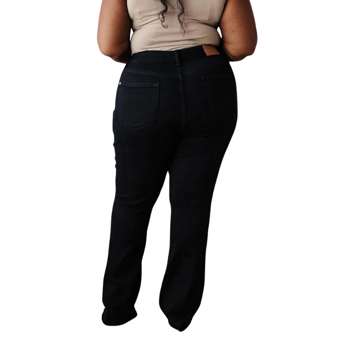 Judy Mid Rise Tummy Tuck Bootcut Jeans