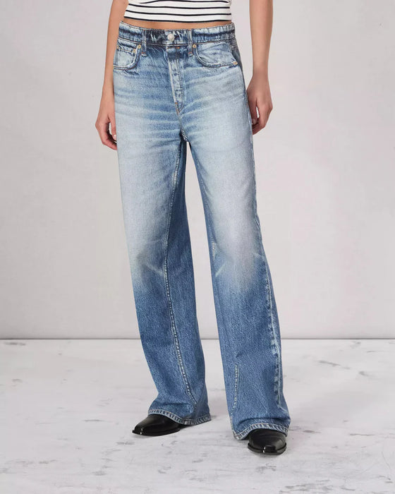 Classic Wide Length Vintage Jeans