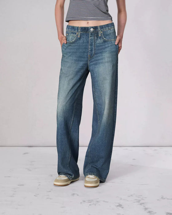 Classic Wide Length Vintage Jeans