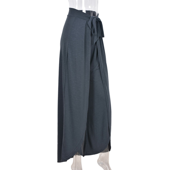 Women's Casual Belted Trousers