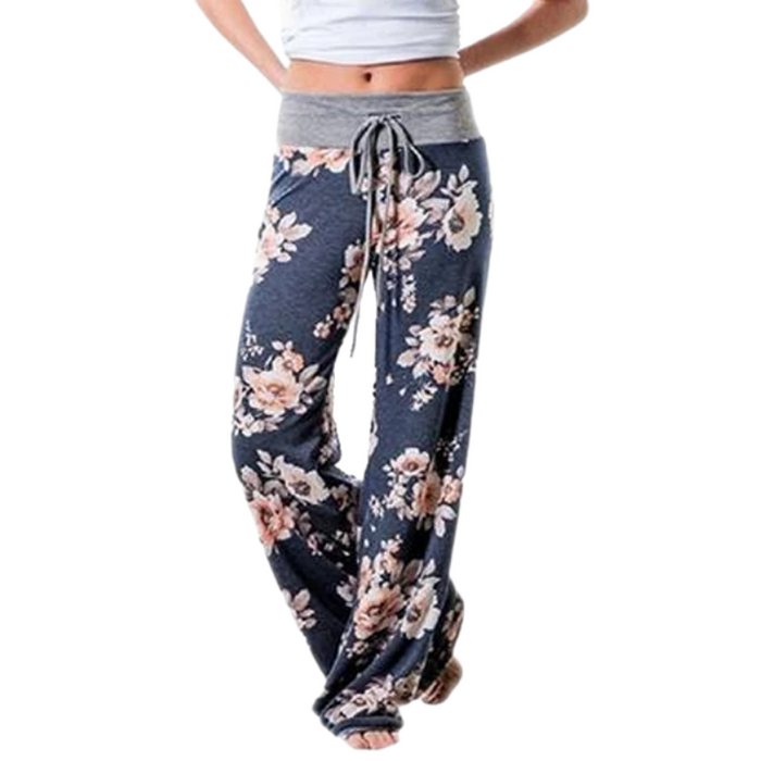 Women's Loose-Fit Floral Pants — My Comfy Pant